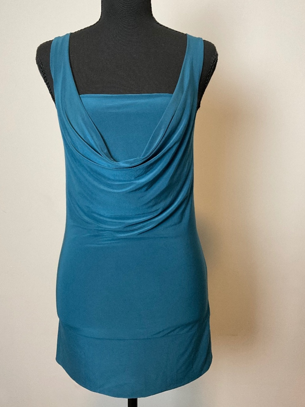 Express sleeveless drape neck top/dress